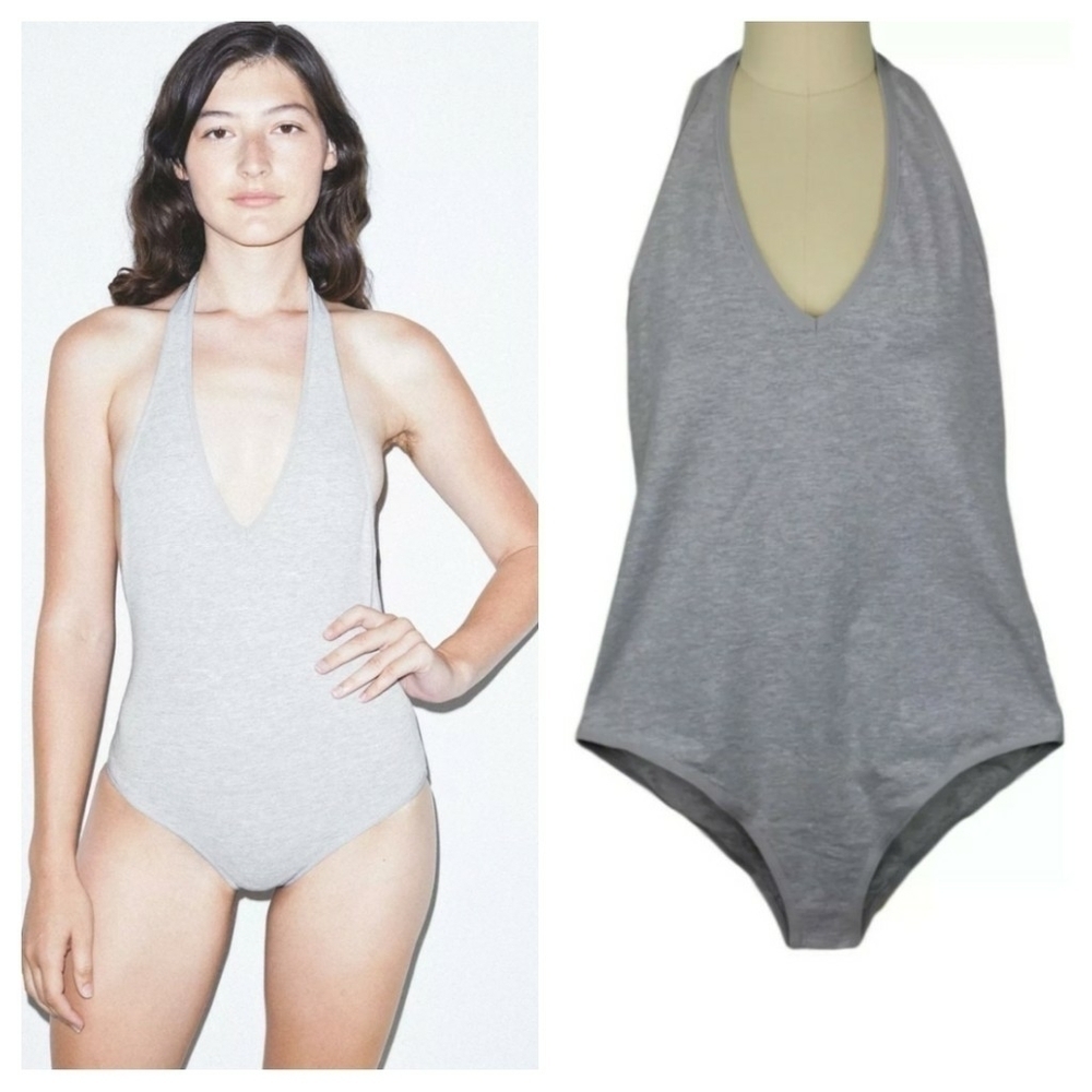American Apparel Halter Bodysuit/Dancewear.  Size Large.  New With Tags $30.